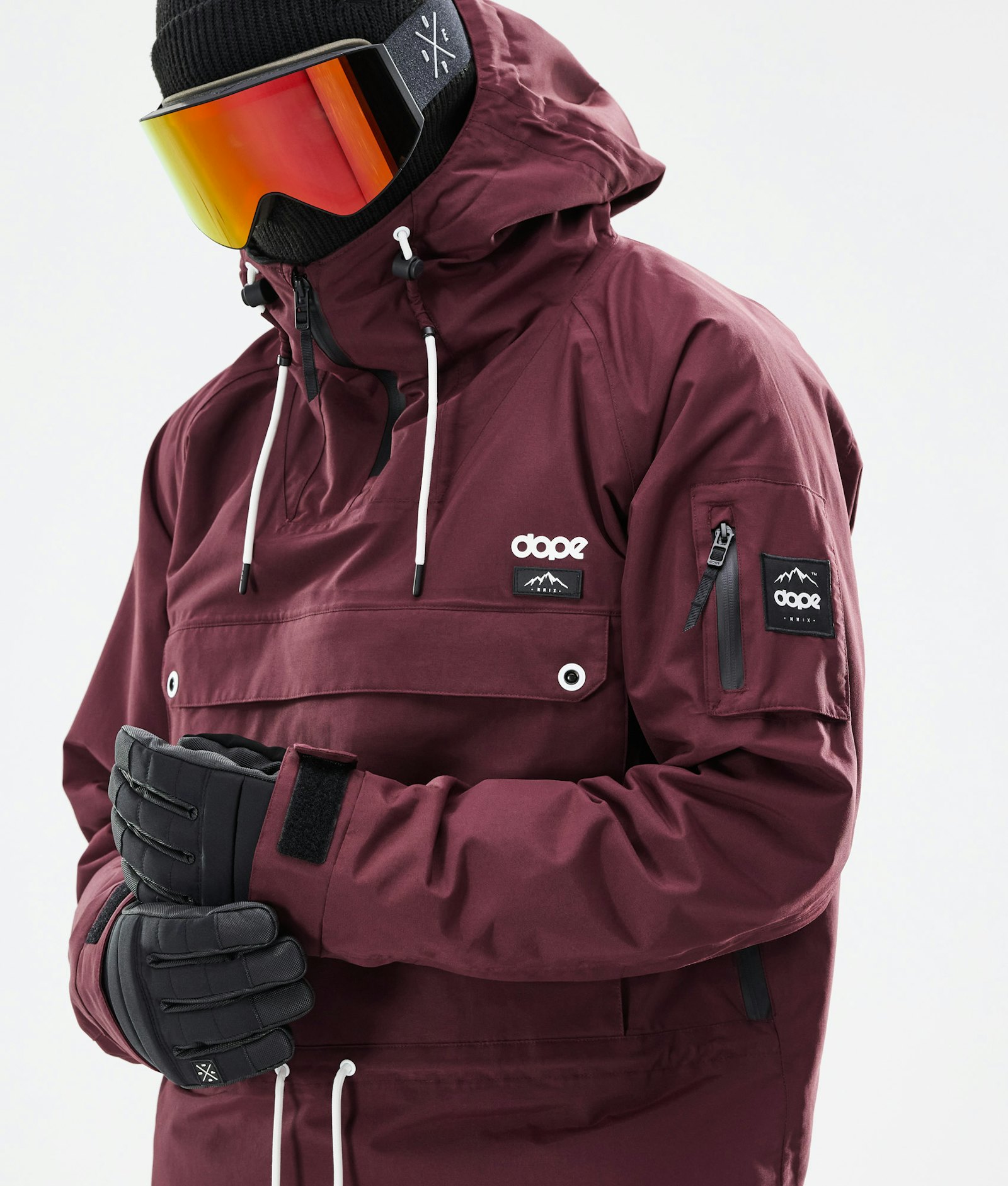 Annok 2021 Ski Jacket Men Burgundy