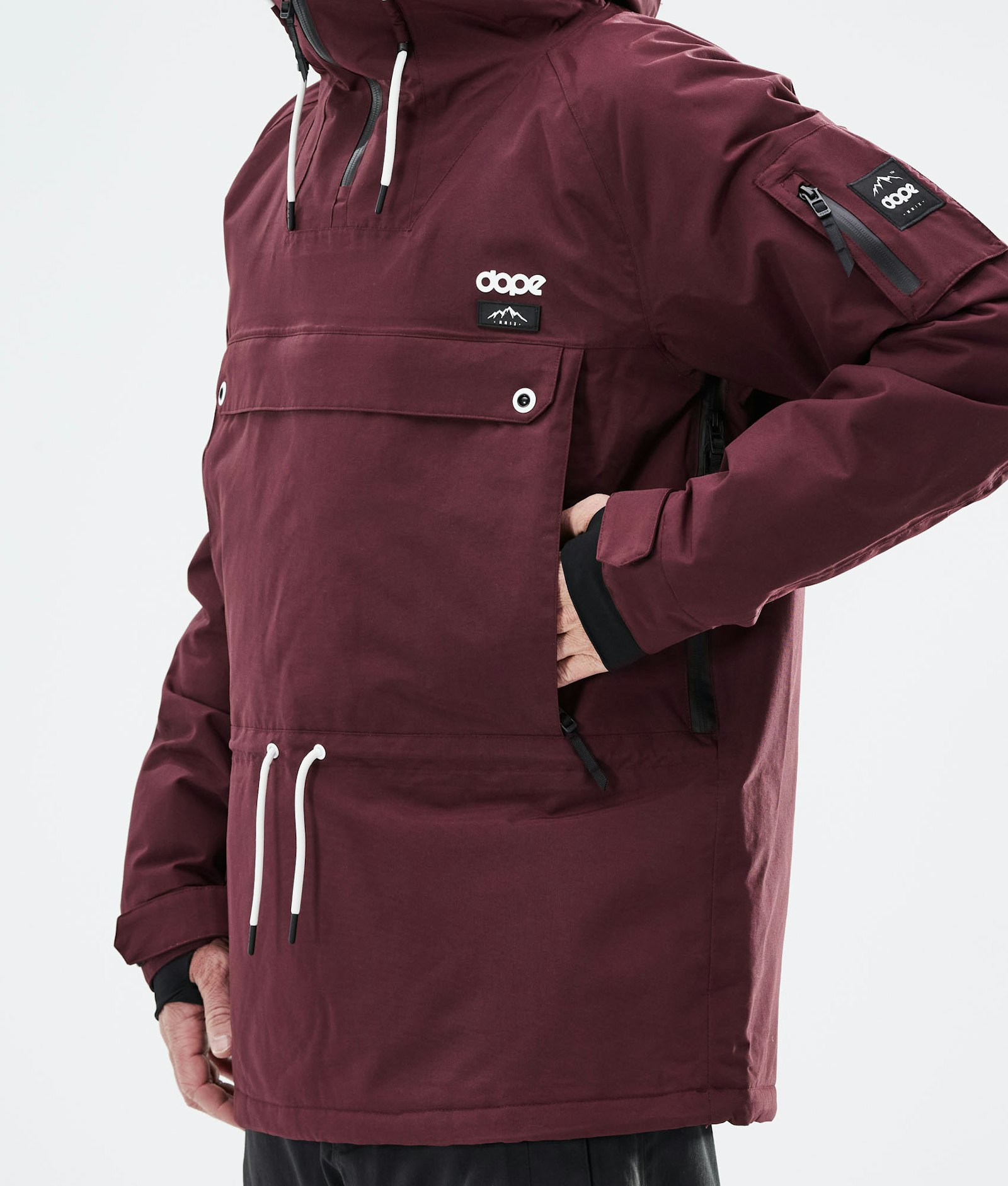 Annok 2021 Snowboard Jacket Men Burgundy