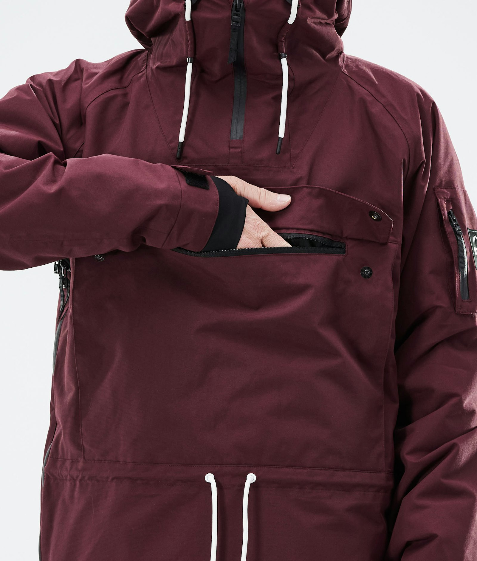Dope Annok 2021 Snowboard Jacket Men Burgundy