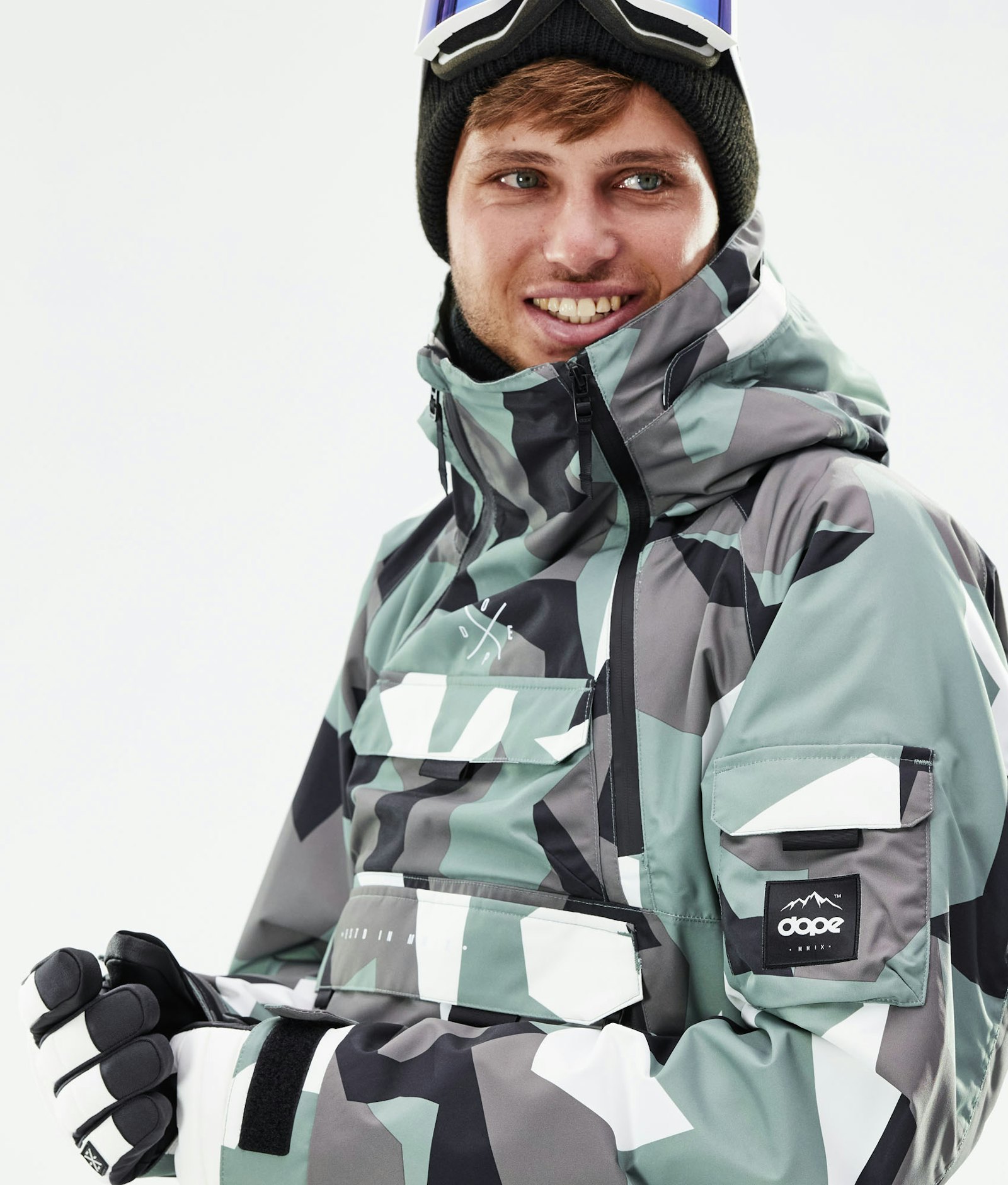 Akin 2020 Veste de Ski Homme Faded Green Camo