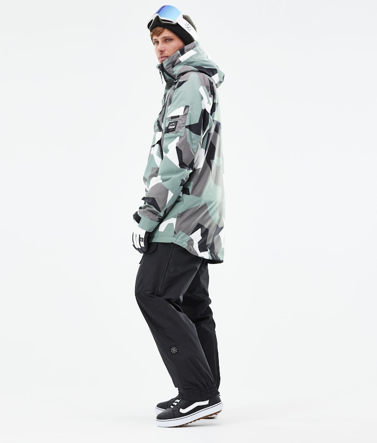 Dope Akin 2020 Snowboard Jacket Men Faded Green Camo