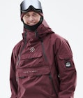 Akin 2019 Ski Jacket Men Burgundy, Image 2 of 9