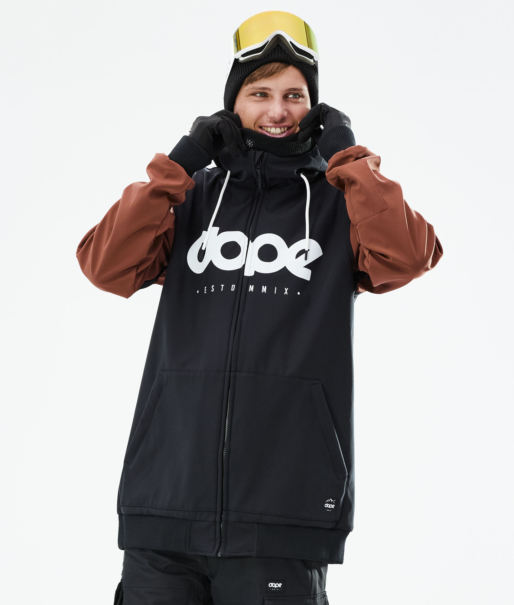 Standard DO Men's Snowboard Jacket Black/Adobe | Dopesnow.com