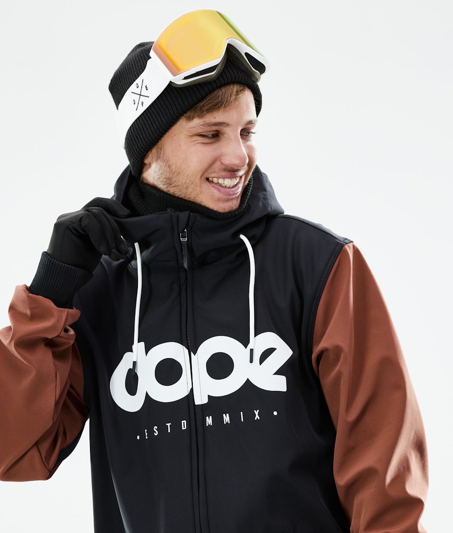 Standard DO Men's Snowboard Jacket Black/Adobe | Dopesnow.com