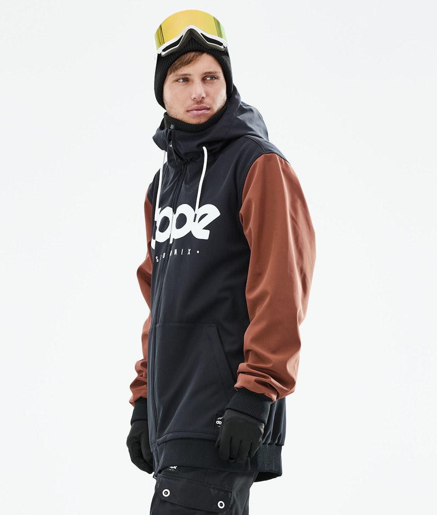Dope Standard DO Men's Ski Jacket Black/Adobe Dopesnow.com