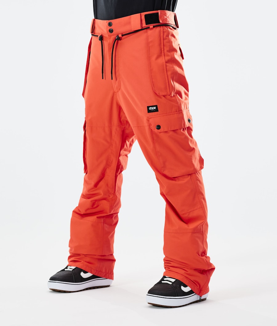 Iconic Snowboard Pants Men Orange