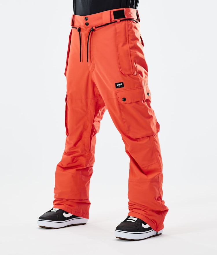 Corporation Penetrate Perioperative period Dope Iconic Men's Snowboard Pants Orange | Dopesnow.com