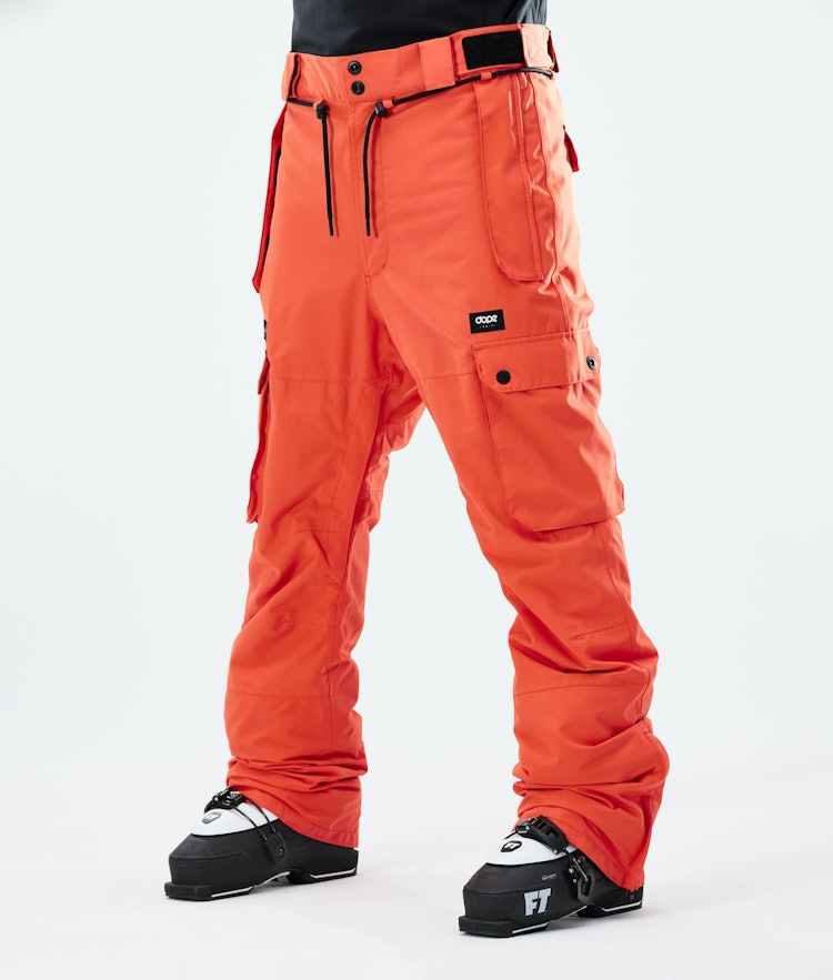 Dope Iconic 2021 Ski Pants Men Orange