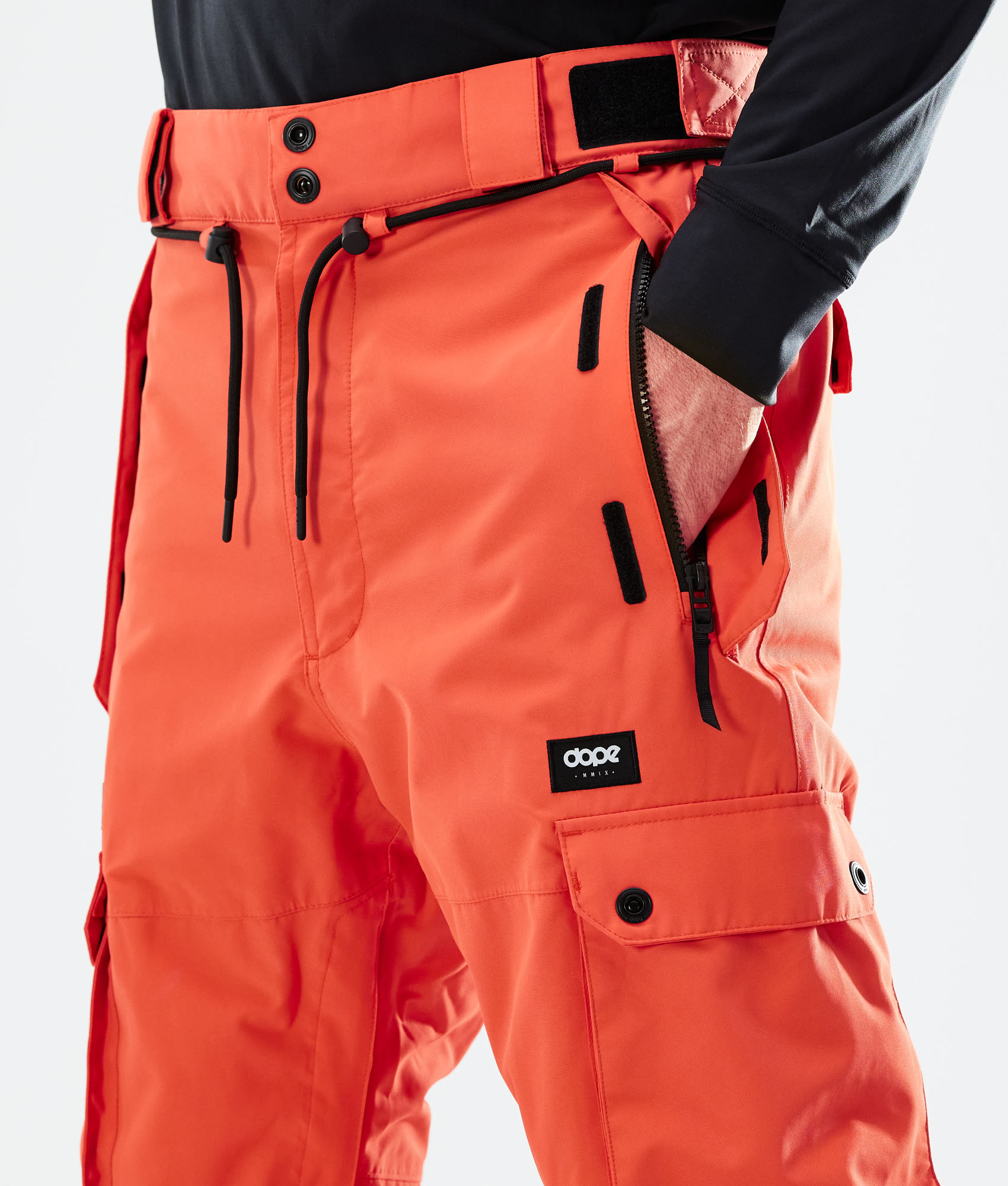 Dope Iconic 2021 Ski Pants Men Orange Ridestore