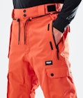 Iconic 2021 Pantalon de Ski Homme Orange, Image 4 sur 6