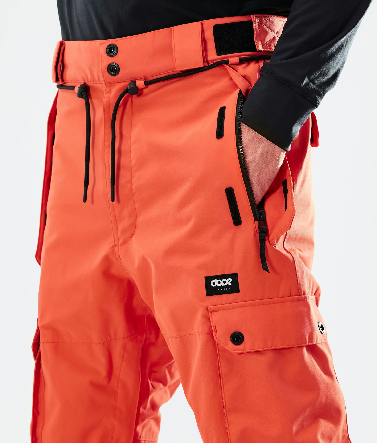 Iconic 2021 Ski Pants Men Orange