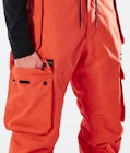 Dope Iconic 2021 Pantalon de Snowboard Homme Orange Renewed, Image 5 sur 6