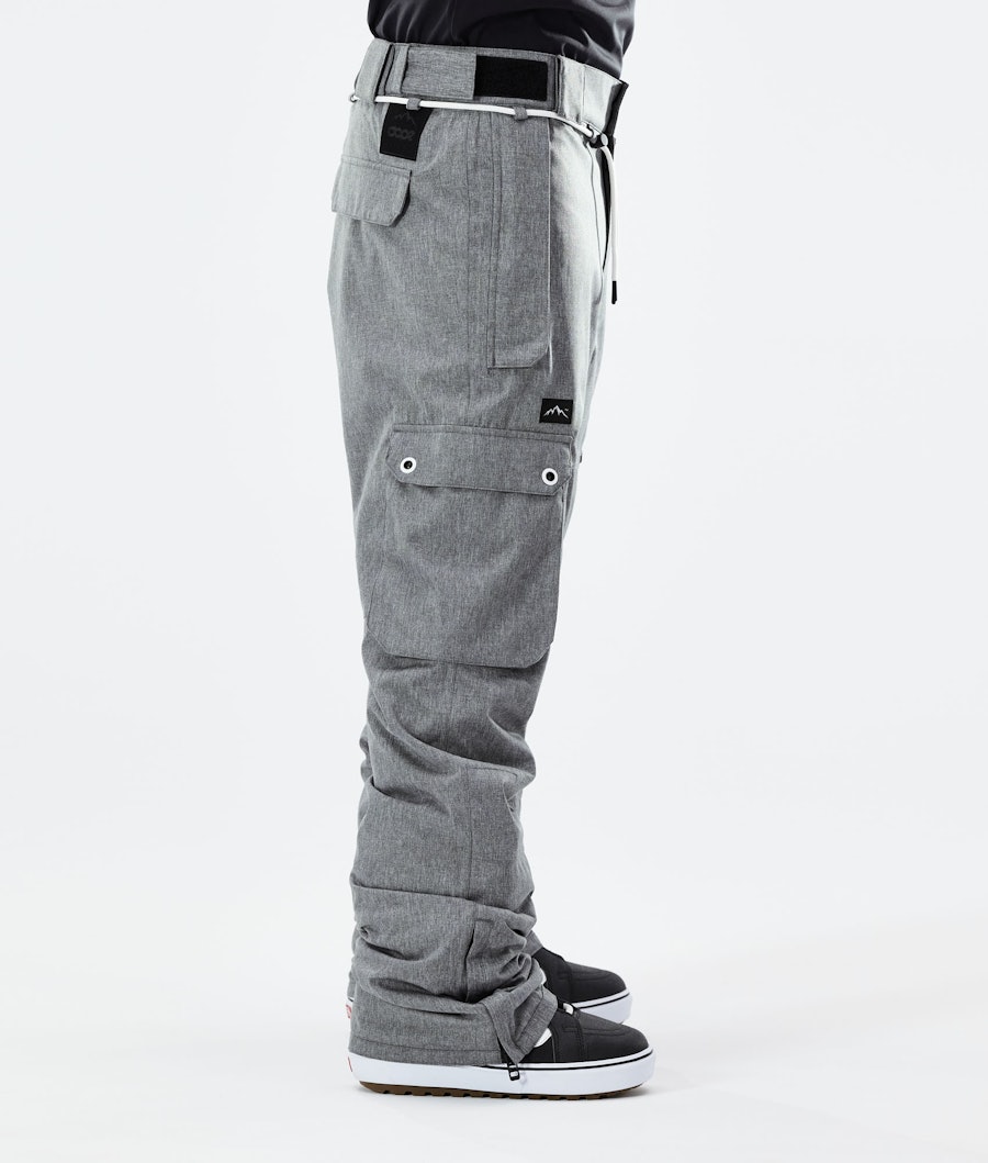 Dope Iconic 2020 Men's Snowboard Pants Grey Melange