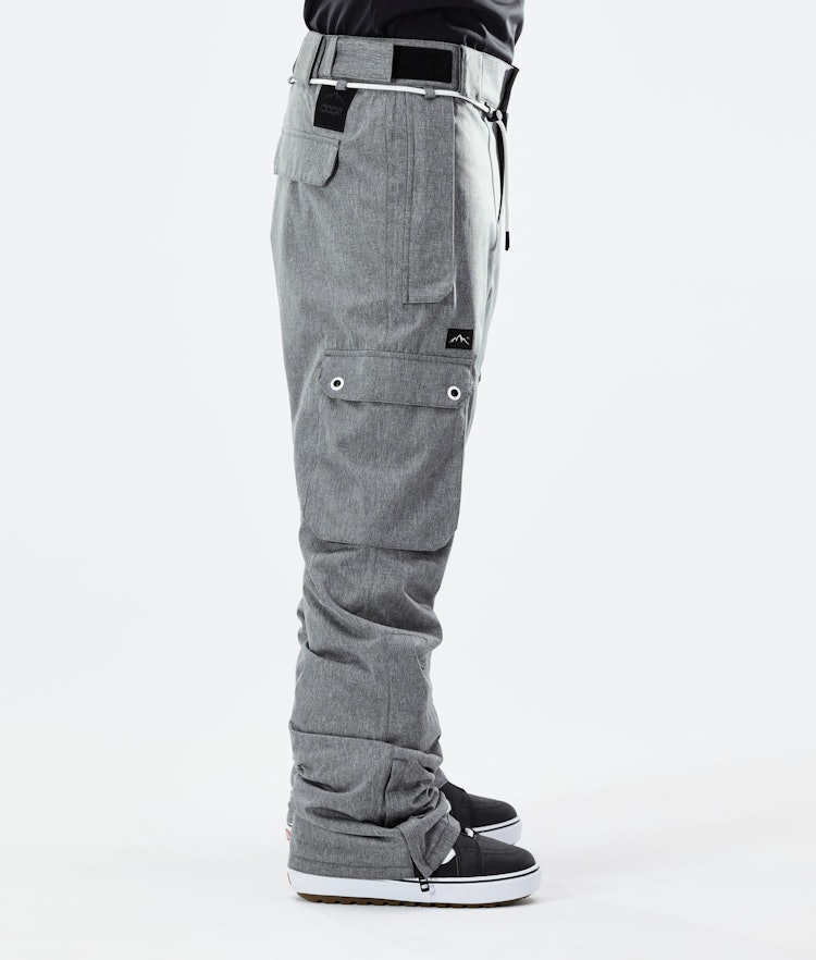 Dope Iconic 2020 Pantalones Snowboard Hombre Grey Melange