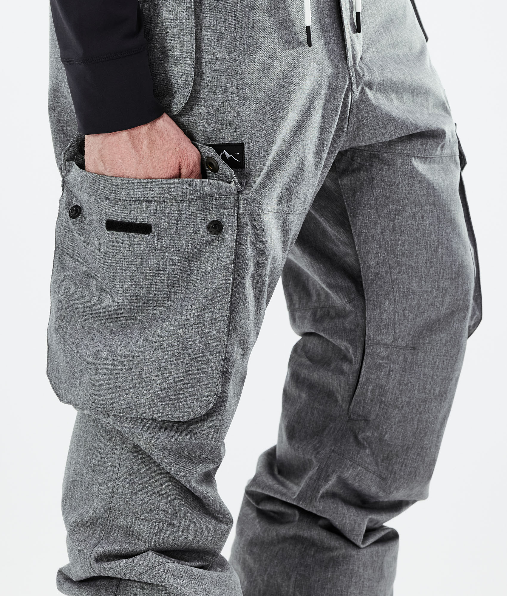 Iconic 2021 Snowboard Pants Grey Melange | Dopesnow.com