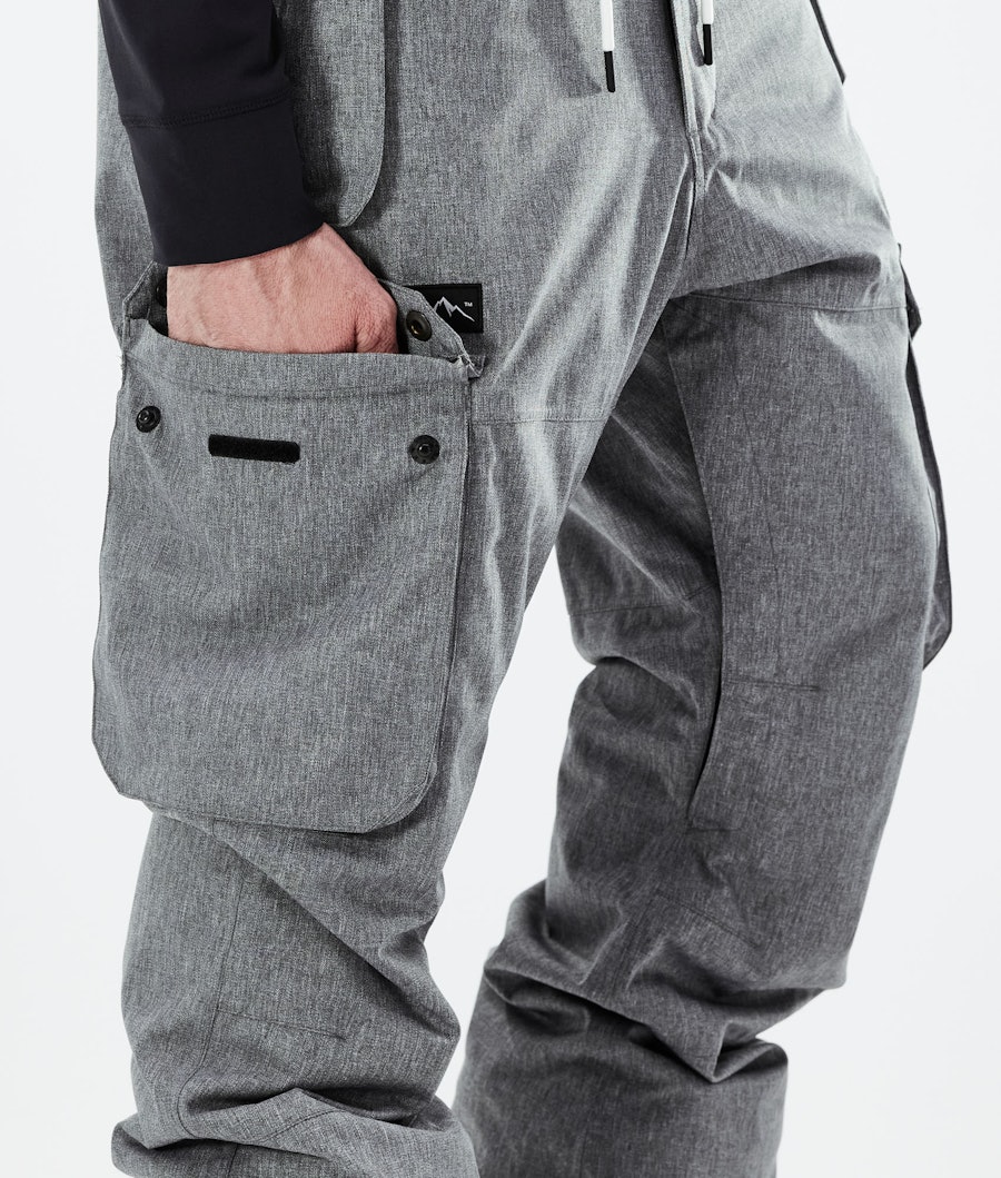 Dope Iconic 2020 Men's Snowboard Pants Grey Melange