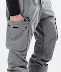 Iconic 2020 Spodnie Snowboardowe Mężczyźni Grey Melange