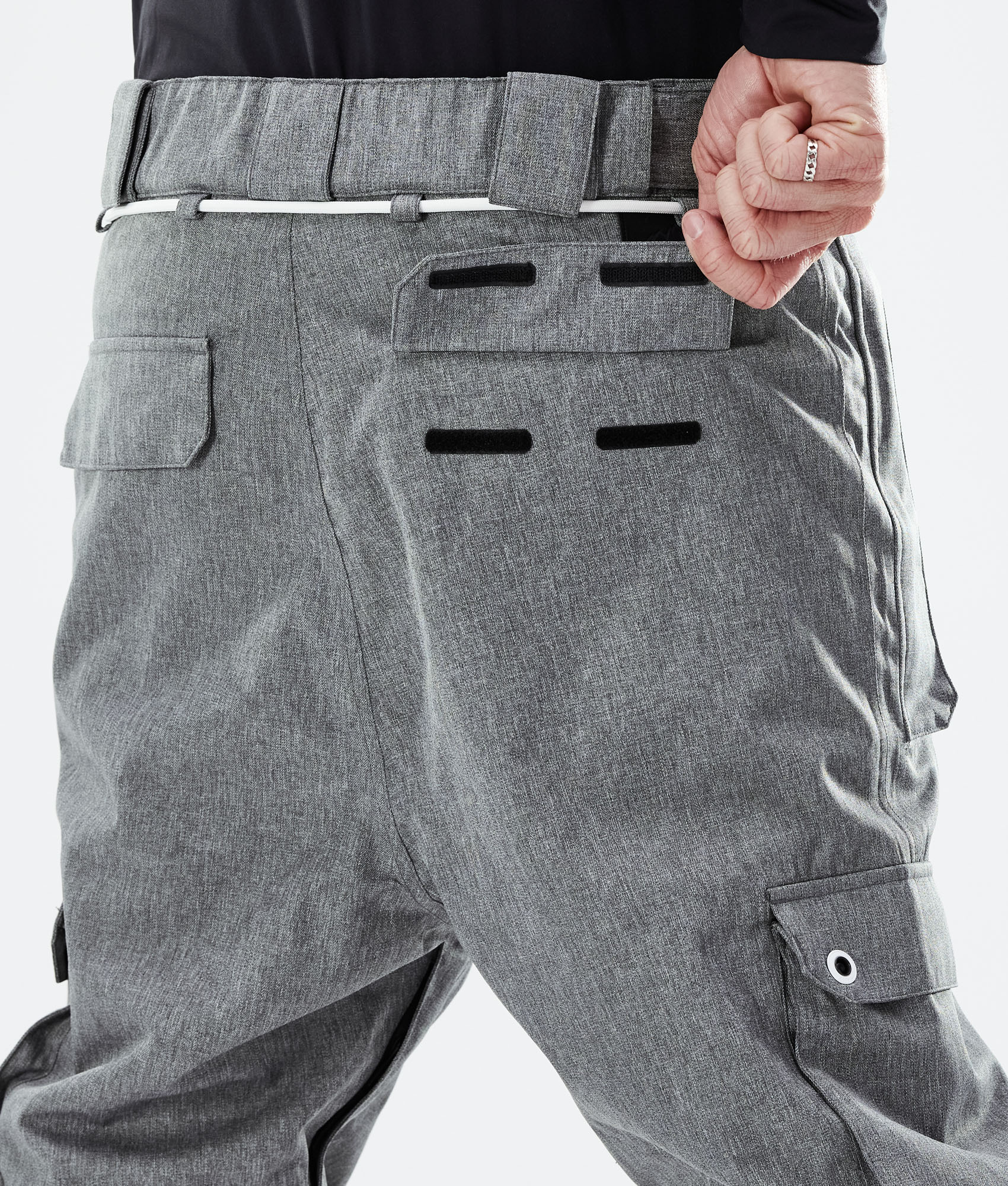 Dope Iconic 2020 Pantalones Snowboard Hombre Grey Melange Gris