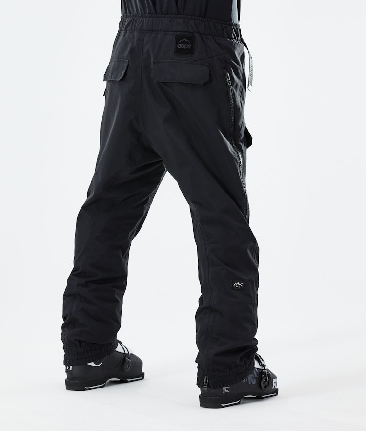 Antek Pantalon de Ski Homme Black, Image 3 sur 6