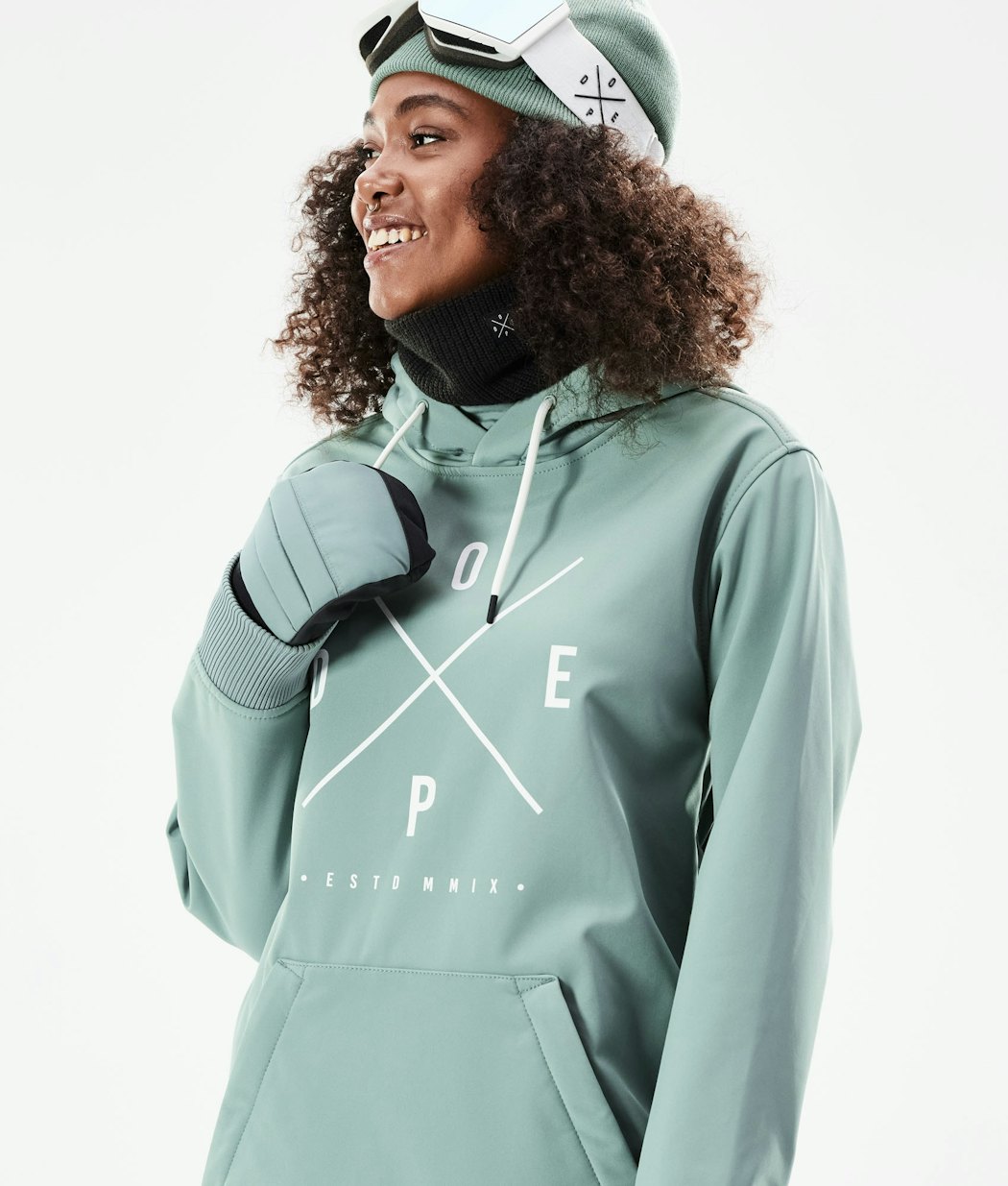 Yeti W 10k Snowboard Jacket Women Faded Green