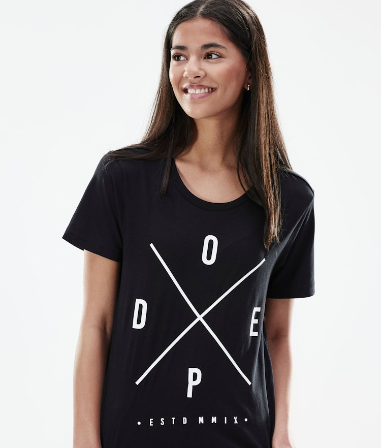 Dope Copain 2X-UP T-shirt Dame Black