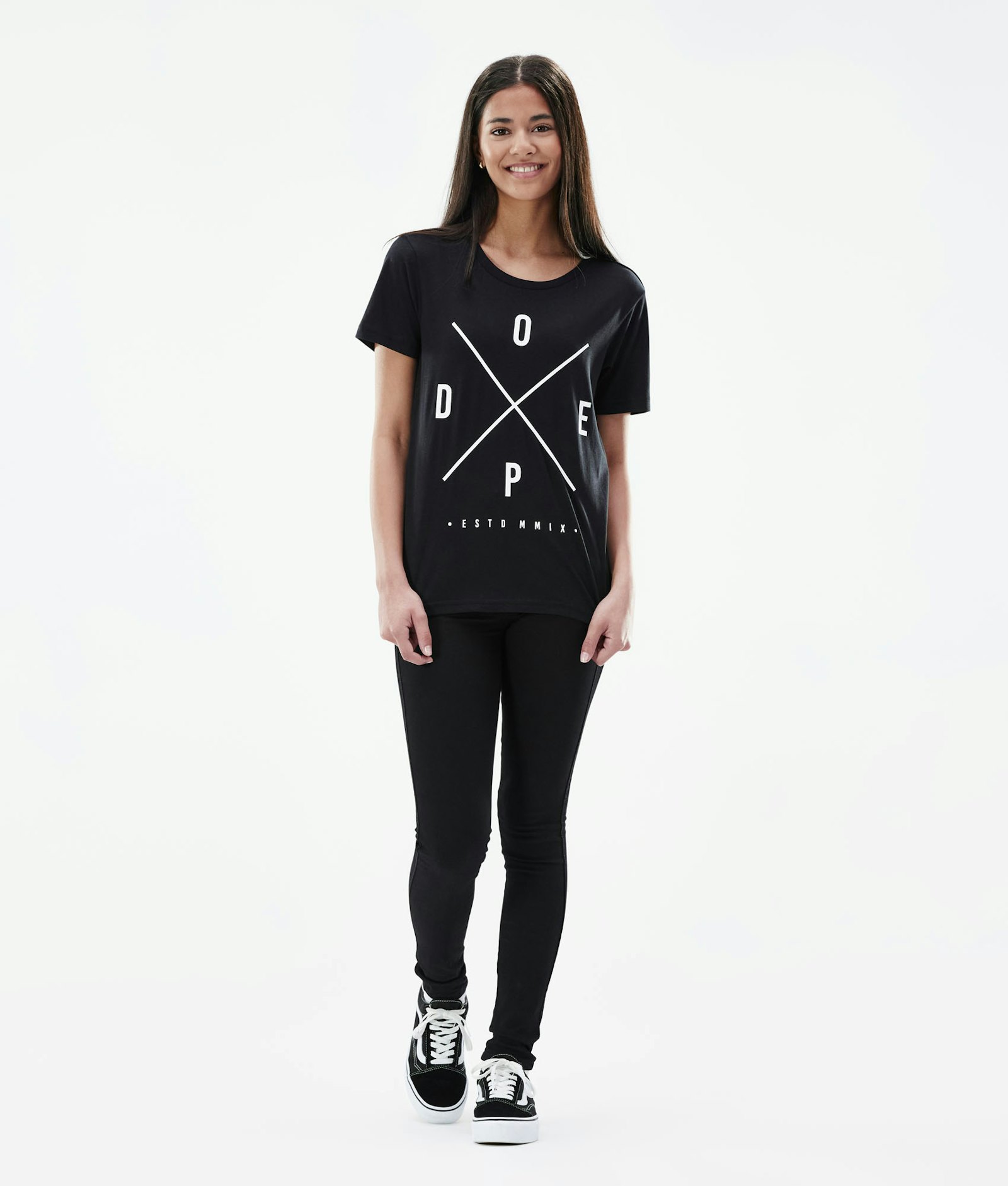 Dope Copain 2X-UP T-shirt Dames Black