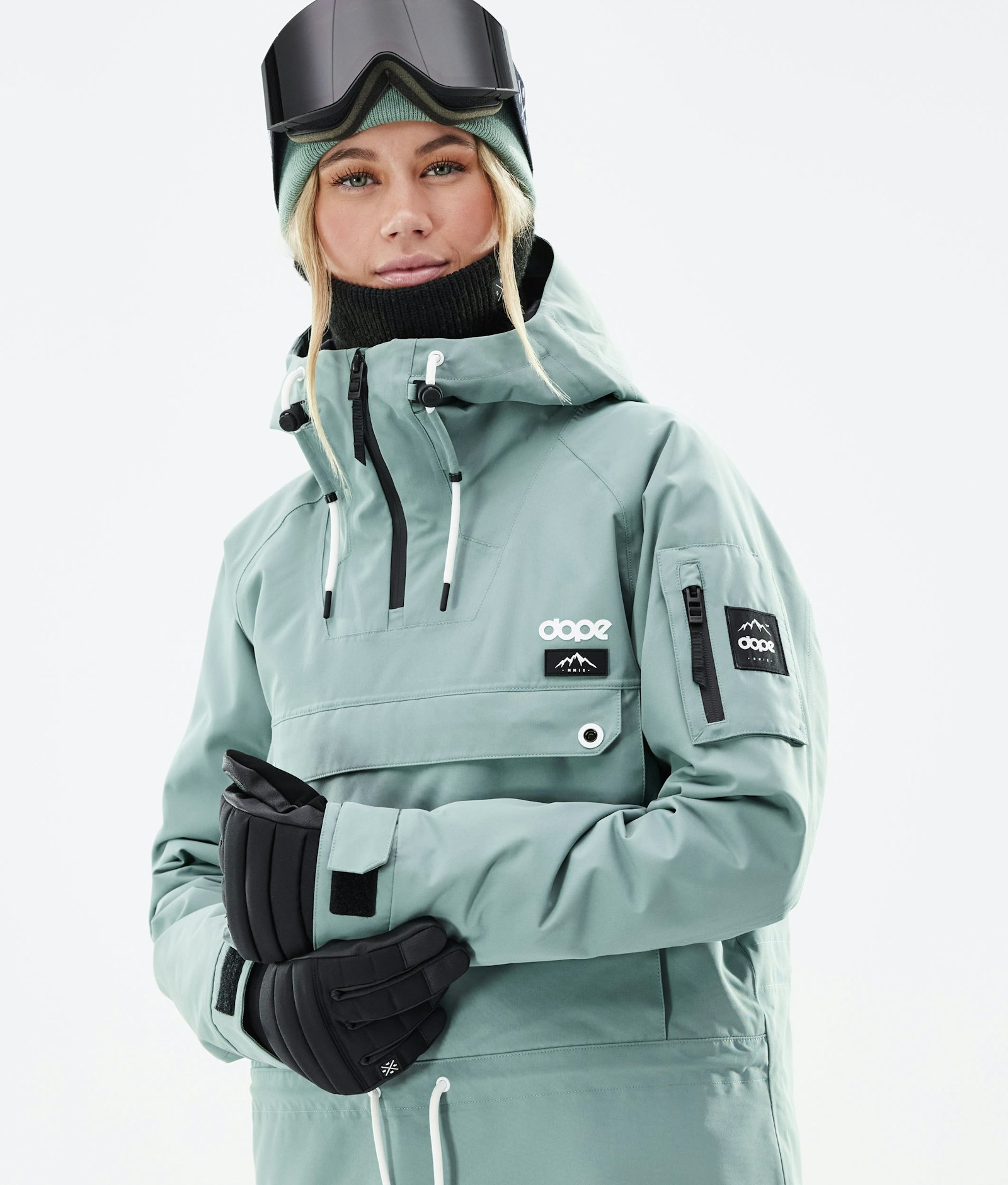 Annok W 2021 Veste de Ski Femme Faded Green