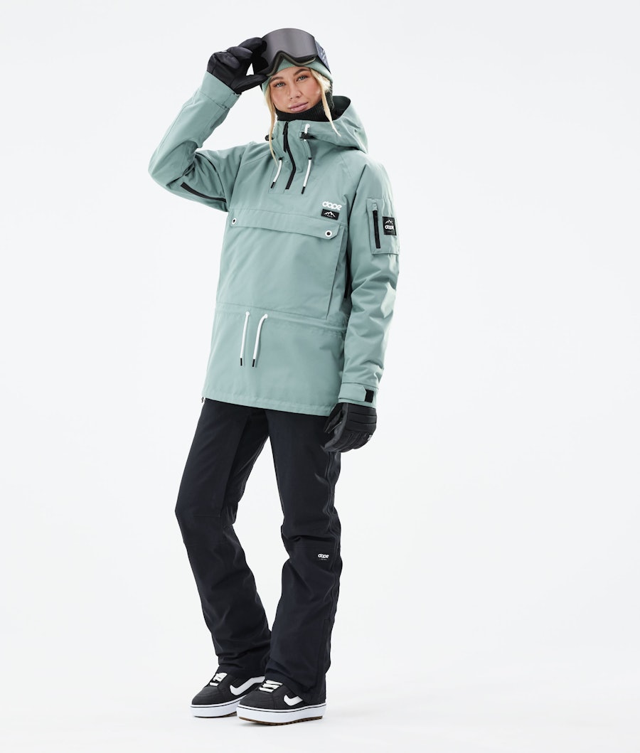 Annok W 2021 Snowboard Jacket Women Faded Green