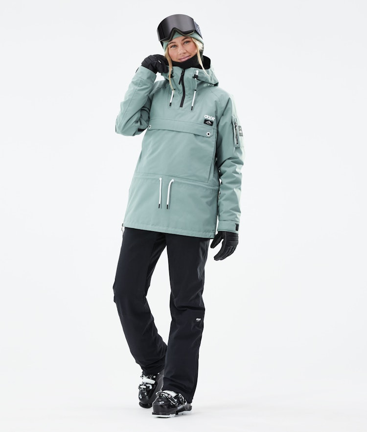 Annok W 2021 Ski Jacket Women Faded Green, Image 3 of 9