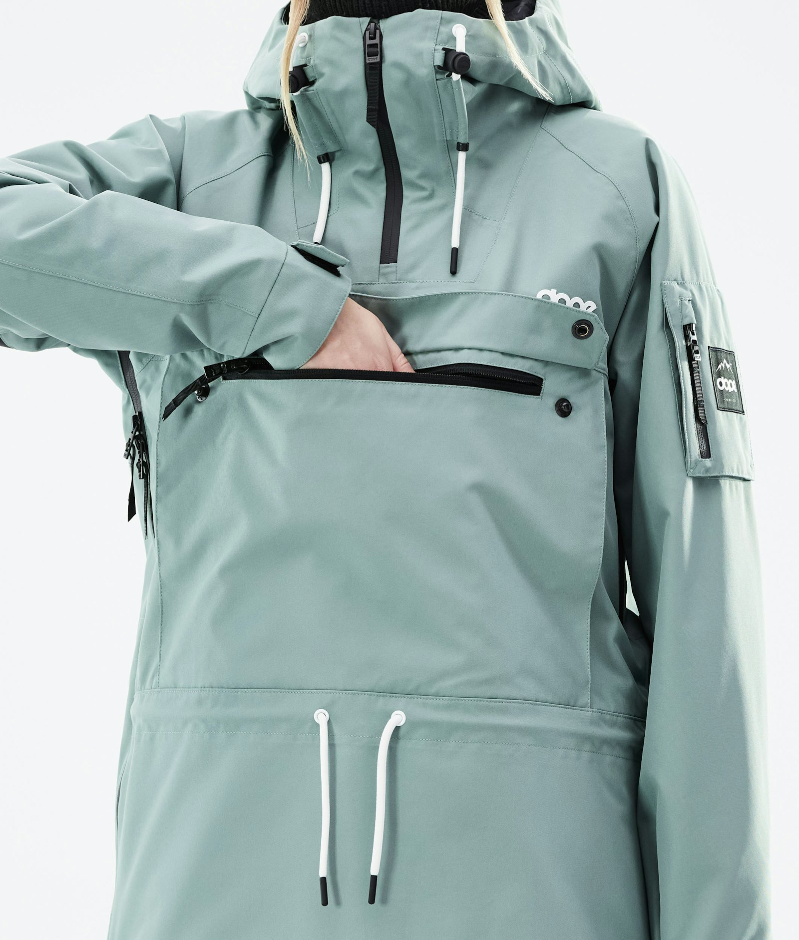 Dope Annok W 2021 Snowboard Jacket Women Faded Green