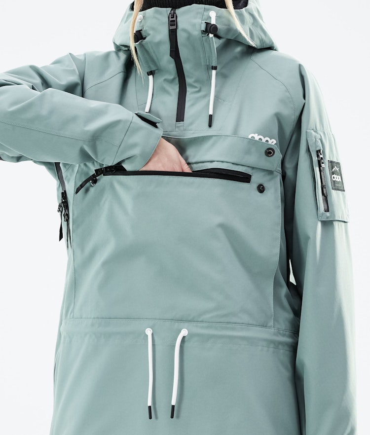 Annok W 2021 Ski Jacket Women Faded Green