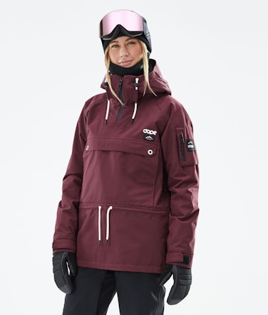 Annok W 2021 Snowboard Jacket Women Burgundy Renewed