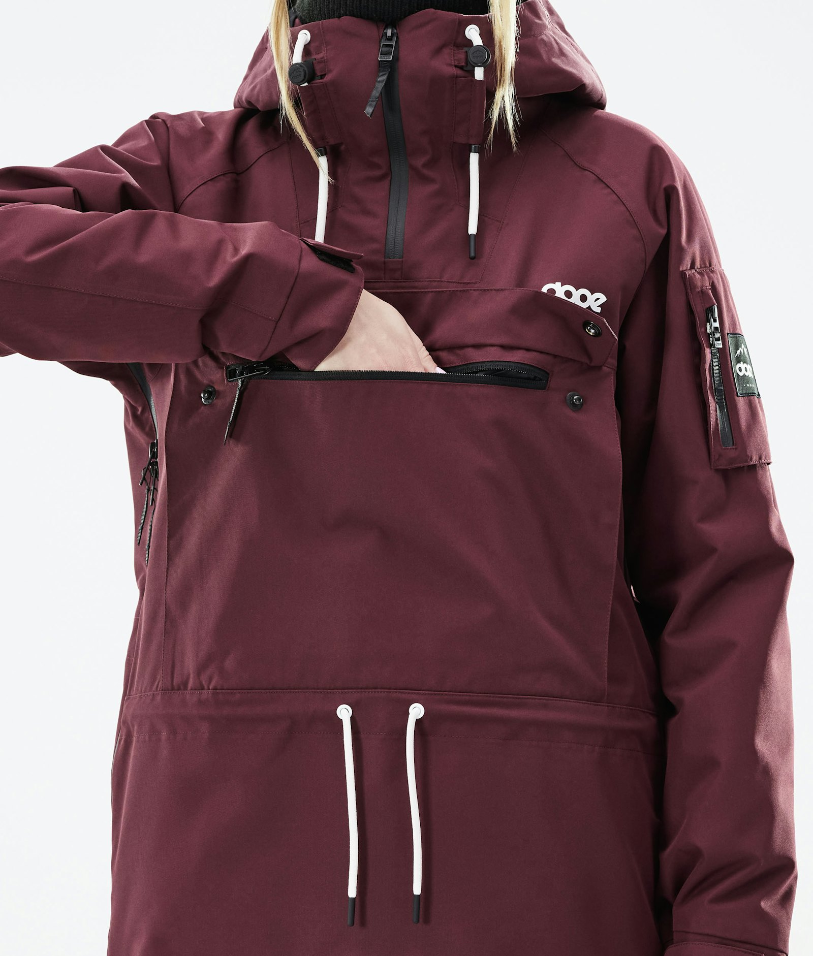 Annok W 2021 Snowboard Jacket Women Burgundy Renewed, Image 9 of 9