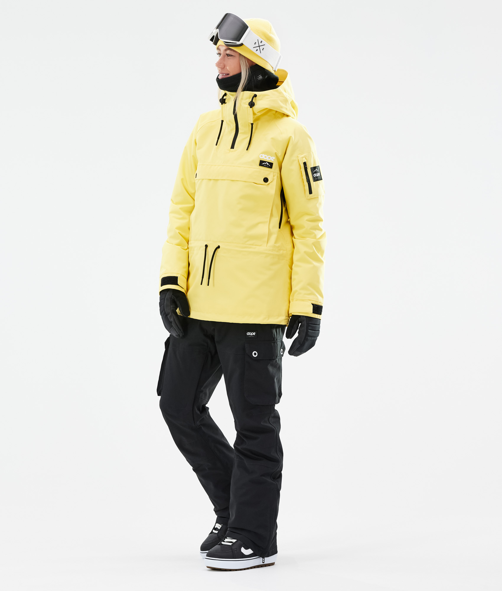 Annok W Snowboard Jacket Faded Yellow