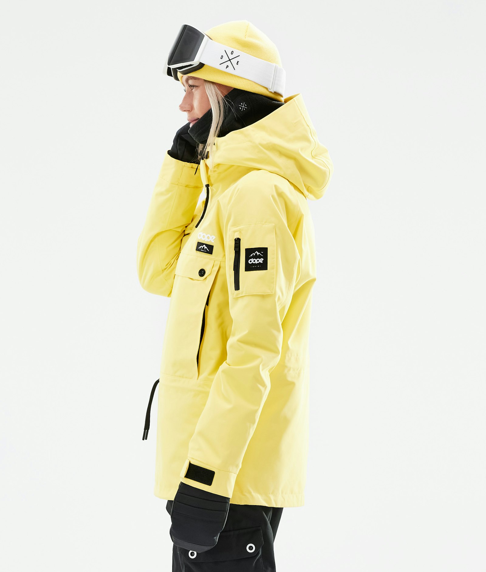 Annok W 2021 Snowboard Jacket Women Faded Yellow