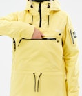 Annok W 2021 Ski Jacket Women Faded Yellow, Image 10 of 10
