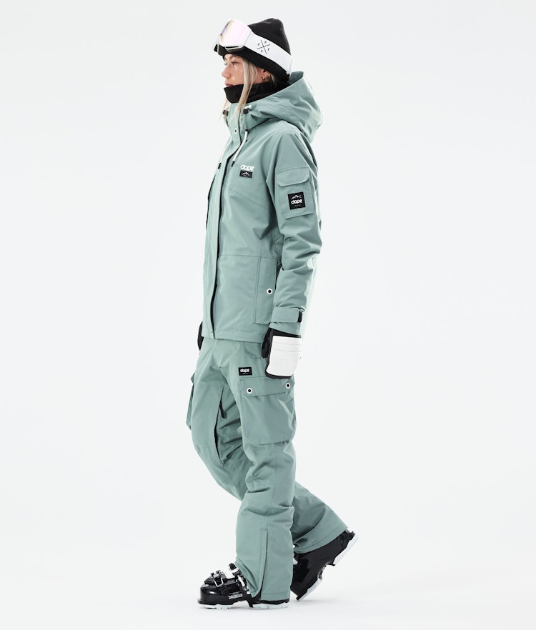 Adept W 2021 Ski Jacket Women Faded Green, Image 5 of 11