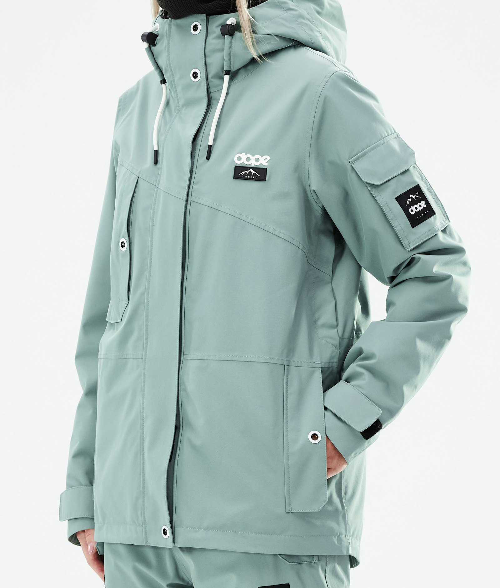 Adept W 2021 Ski Jacket Women Faded Green