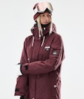 Adept W 2021 Snowboard Jacket Women Burgundy