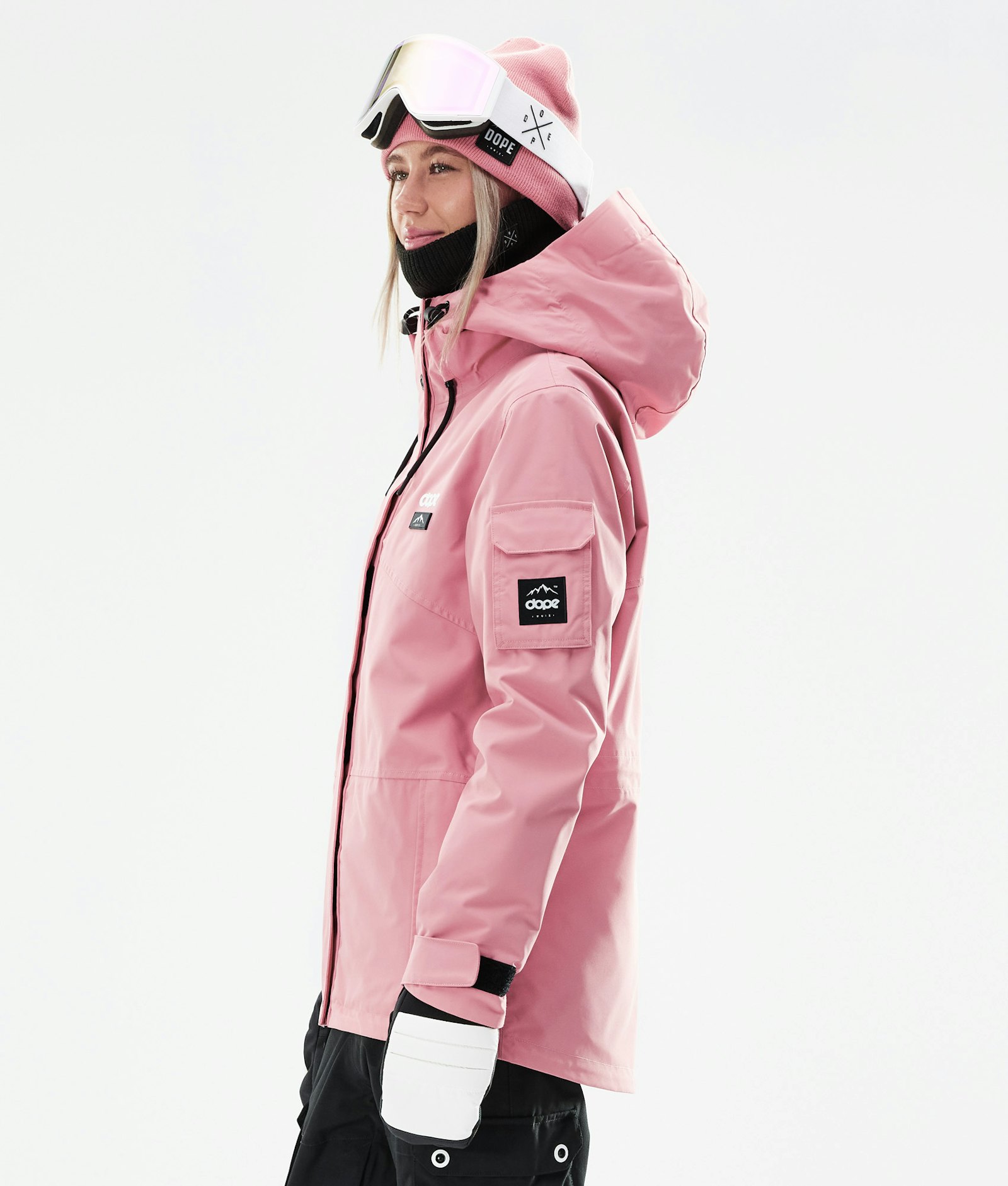 Dope Adept W 2021 Snowboardjacke Damen Pink