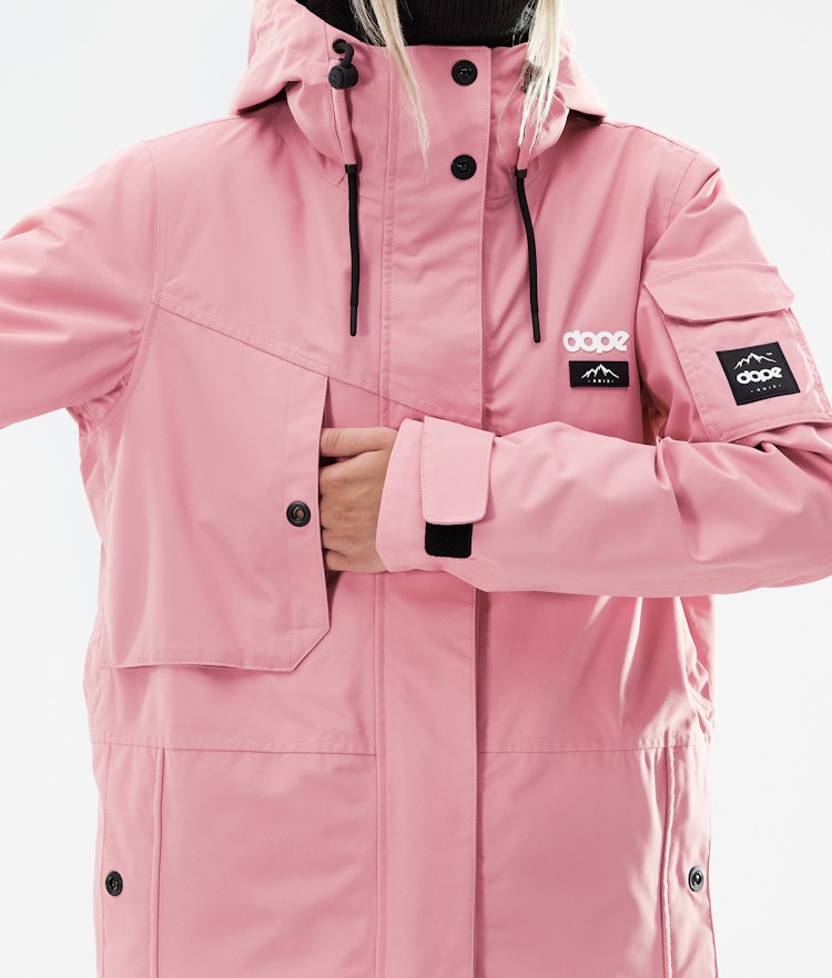 Adept W 2021 Veste Snowboard Femme Pink, Image 10 sur 11
