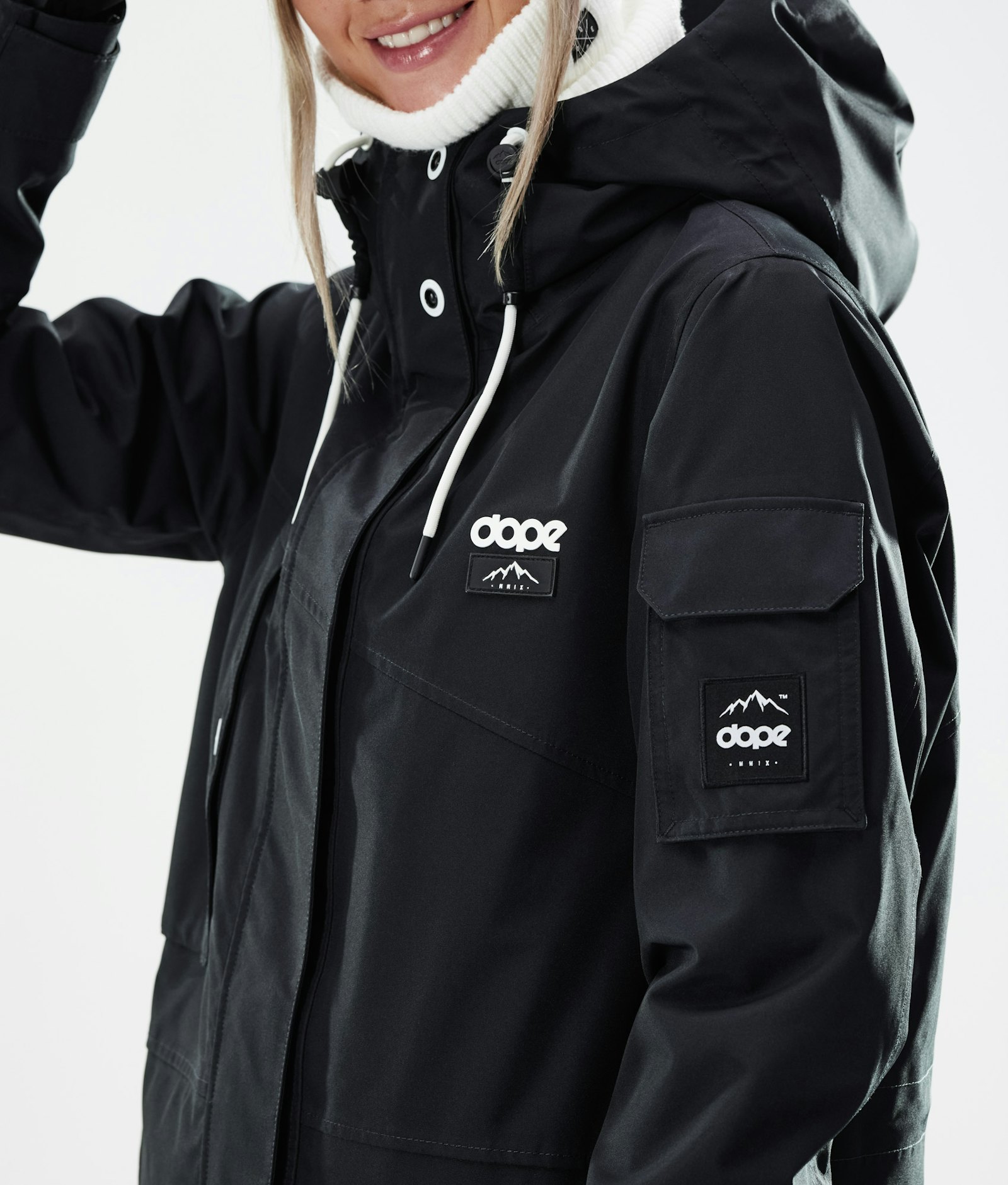 Dope Adept W 2021 Snowboard Jacket Women Black Renewed