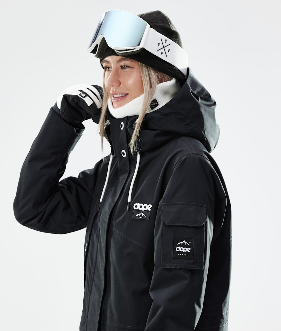Adept W 2021 Snowboard Jacket Women Black Renewed