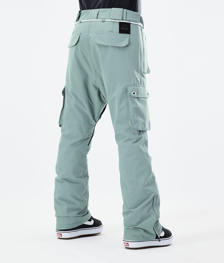 Dope Iconic W 2021 Snowboard Pants Women Faded Green, Image 3 of 6