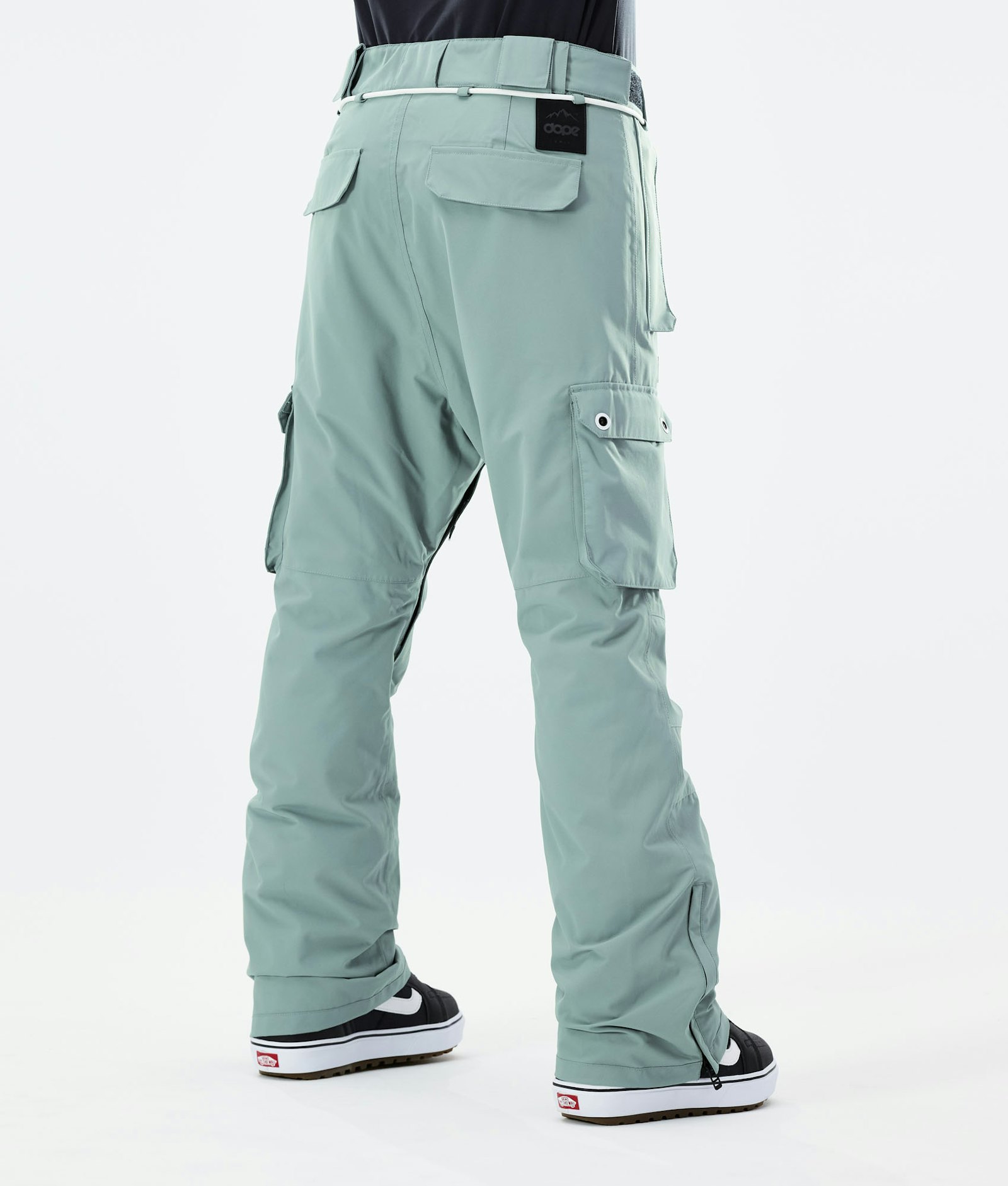 Aperture Green 10000mm Snowboard Pants Women's Medium Ski Adjustable Waist