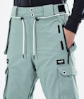 Dope Iconic W 2021 Snowboard Broek Dames Faded Green