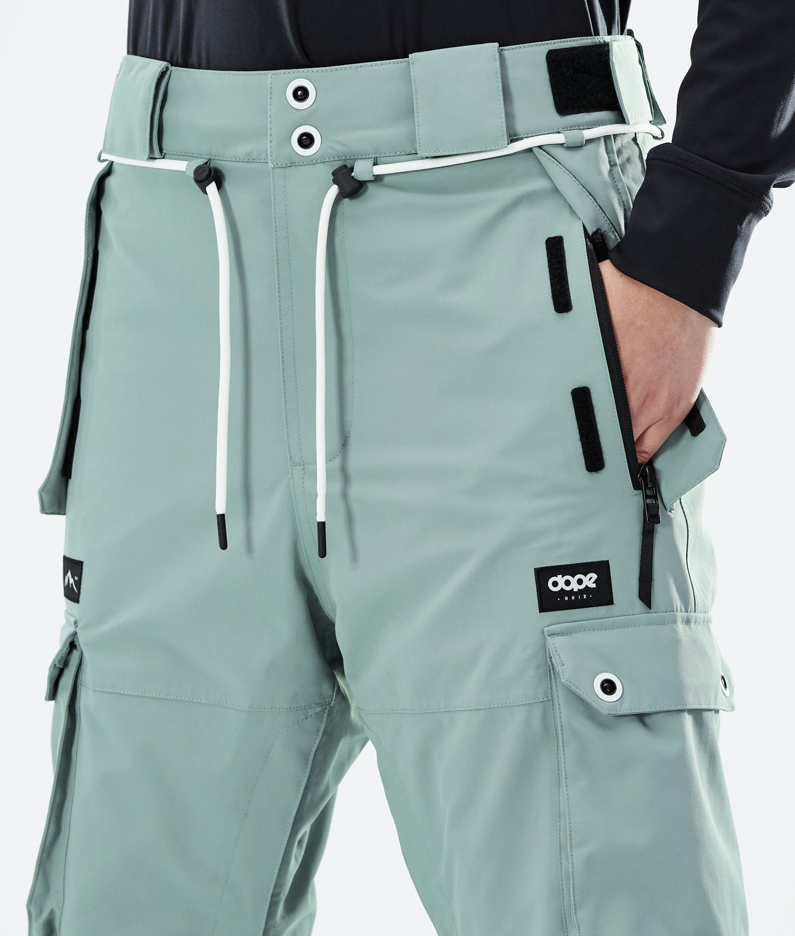 Iconic W 2021 Ski Pants Women Faded Green