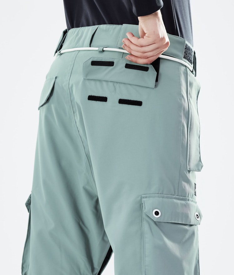 Iconic W 2021 Pantalon de Ski Femme Faded Green, Image 6 sur 6