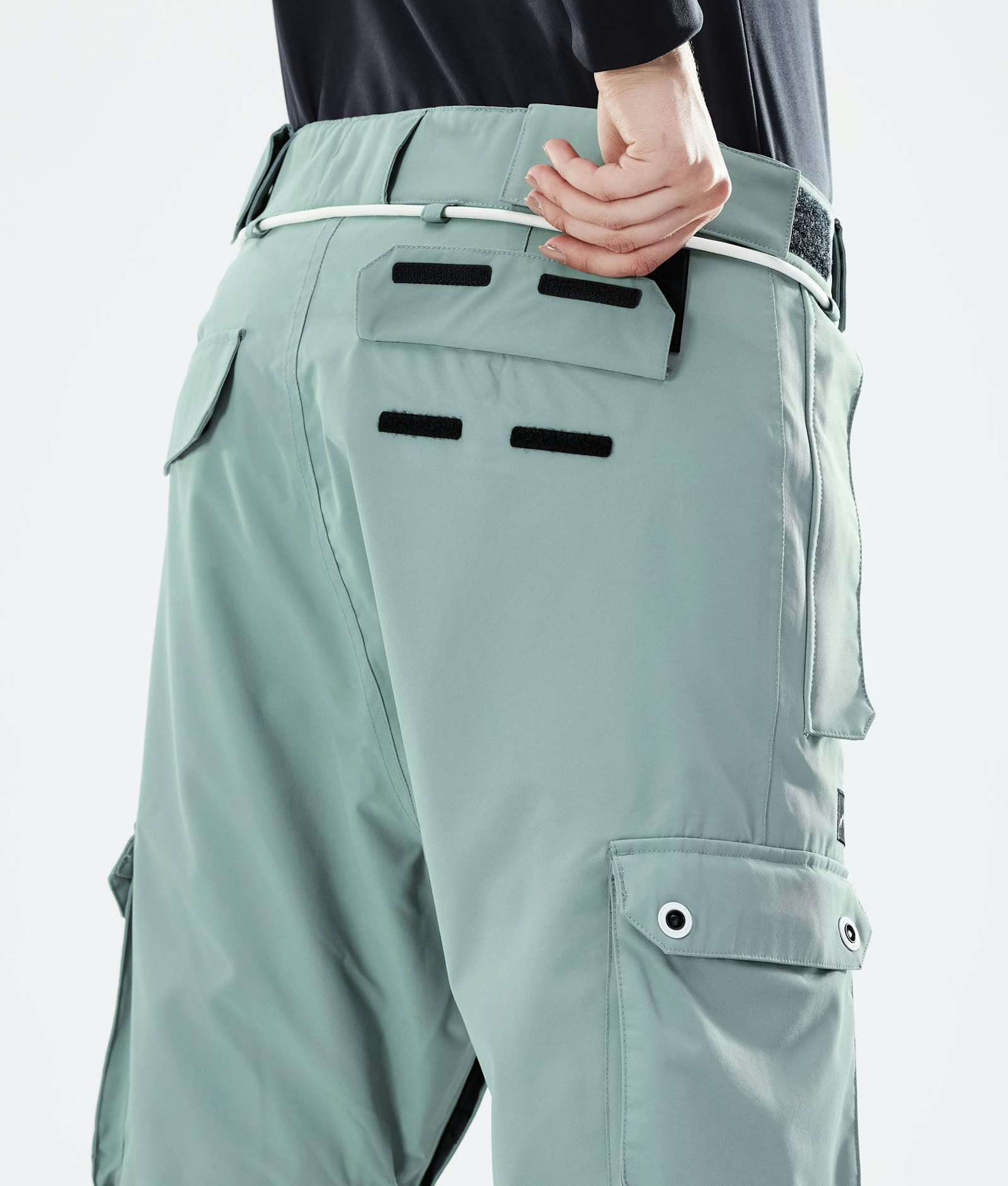 Iconic W 2021 Pantalon de Snowboard Femme Faded Green, Image 6 sur 6
