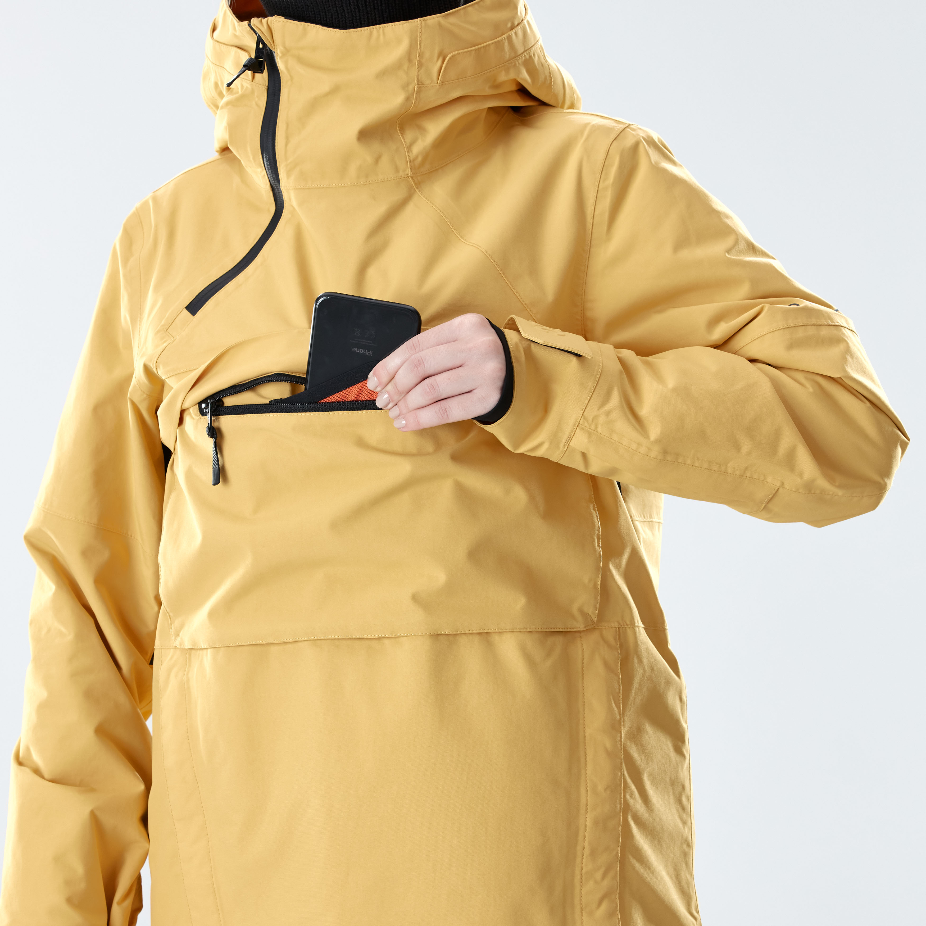 mustard snowboard jacket
